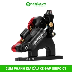 Cụm phanh đĩa dầu xe đạp IIIRPO 01 không kèm đĩa phanh 160mm