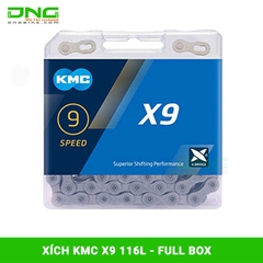 Xích xe đạp KMC X9 116L fullbox