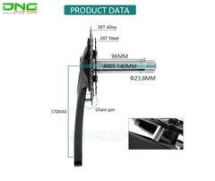 Giò dĩa xe đạp PROWHEEL CLAW