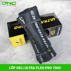 Lốp xe đạp DELI ULTRA FLEX-PRO 700c 700x23c