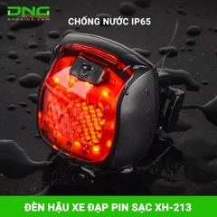 Đèn hậu xe đạp pin sạc XH-213