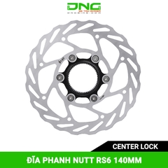 Đĩa phanh xe đạp NUTT RS6 140mm Center lock