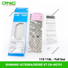 Xích xe đạp SHIMANO ULTEGRA/DEORE XT CN-HG701 11S 116L Full Box