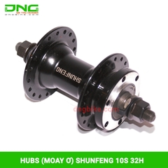 Hub (Moay ơ) xe đạp SHUNFENG 10S 32 lỗ