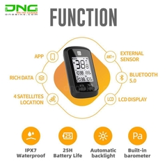 Đồng hồ xe đạp định vị GPS XOSS G+
