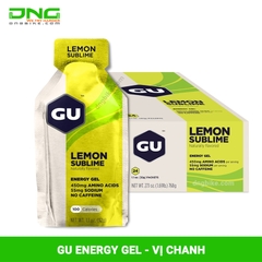 GEL năng lượng GU ENERGY vị chanh