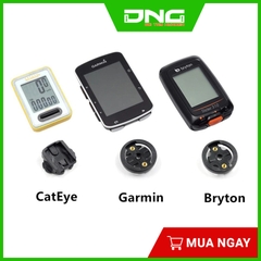 Giá bắt đồng hồ xe đạp gắn ghi đông liền pô tăng carbon GARMIN CATEYE