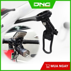 Giá đỡ đồng hồ xe đạp Carbon GARMIN/ CATEYE/ MAGENE... gắn ghi đông liền pô tăng