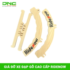 Chân chống xe đạp trong nhà RIDENOW bằng gỗ cao cấp