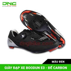 Giày xe đạp đường trường BOODUN E3 đế Carbon