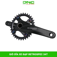 Giò dĩa xe đạp RETROSPEC 34T