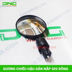 Gương chiếu hậu xe đạp đậy ống ghi đông