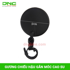 Gương chiếu hậu xe đạp móc cao su