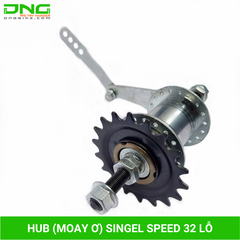 Hub (Moay ơ) xe đạp SINGEL SPEED cơ bản 32 lỗ