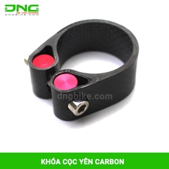 Khóa cọc yên xe đạp sợi Carbon