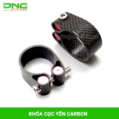 Khóa cọc yên xe đạp sợi Carbon