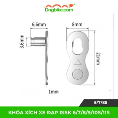 Khóa xích xe đạp RISK 6/7/8/9/10S/11S