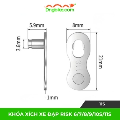Khóa xích xe đạp RISK 6/7/8/9/10S/11S