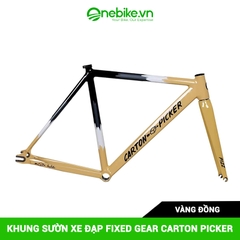 Khung sườn xe đạp Fixed Gear CARTON PICKER