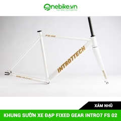 Khung sườn xe đạp Fixed Gear INTRO7 FS 02