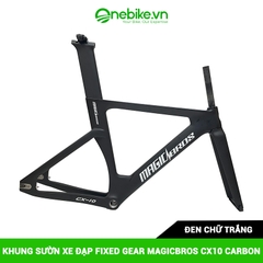 Khung sườn xe đạp Fixed gear MAGICBROS CX10 Carbon