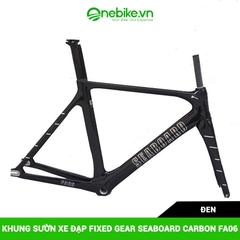 Khung sườn xe đạp Fixed Gear SEABOARD CARBON FA06