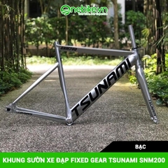 Khung sườn xe đạp Fixed Gear TSUNAMI SNM200