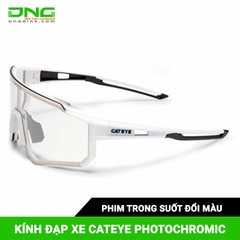 Kính xe đạp thể thao CATEYE PHOTOCHROMIC phim trong suốt đổi màu