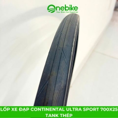 Lốp xe đạp CONTINENTAL ULTRA SPORT 700x25 tank thép