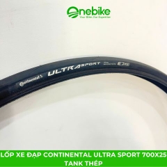 Lốp xe đạp CONTINENTAL ULTRA SPORT 700x25 tank thép