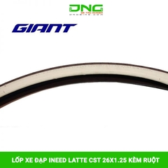 Lốp xe đạp INEED LATTE CST 24/26x1.25 kèm ruột