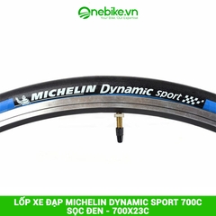 Lốp xe đạp MICHELIN DYNAMIC SPORT 700c - Sọc Đen - 700x23c