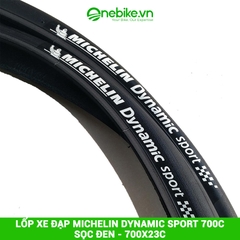 Lốp xe đạp MICHELIN DYNAMIC SPORT 700c - Sọc Đen - 700x23/25c