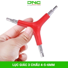 Lục giác xe đạp 3 chấu 4mm 5mm 6mm