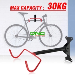 Giá treo xe đạp treo tường tại khung MS01