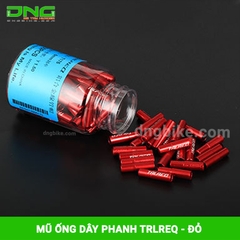 Mũ ống dây phanh xe đạp nhôm TRLREQ 5mm