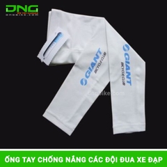 Ống tay chống nắng các đội đua xe đạp