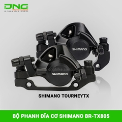 Cụm phanh đĩa cơ xe đạp SHIMANO BR-TX805