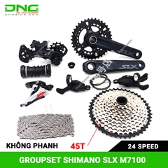 Bộ group SHIMANO SLX M7100 1x12S / 2x12S - Không phanh