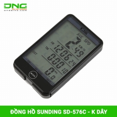 Đồng hồ xe đạp SUNDING SD-576C không dây