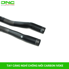 Tay càng nghỉ gắn ghi đông xe đạp chống mỏi Carbon IVEKE