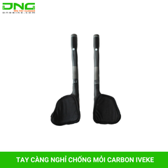 Tay càng nghỉ gắn ghi đông xe đạp chống mỏi Carbon IVEKE