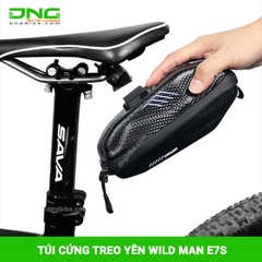 Túi treo yên xe đạp chống nước WILD MAN E7S - Hộp cứng