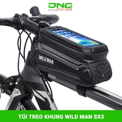 Túi điện thoại treo KHUNG xe đạp chống nước WILD MAN SX3