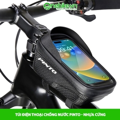 Túi điện thoại treo khung xe đạp chống nước PINTO - Nhựa cứng