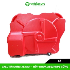 Vali/Túi đựng xe đạp - Hộp nhựa ABS/HDPE  cứng
