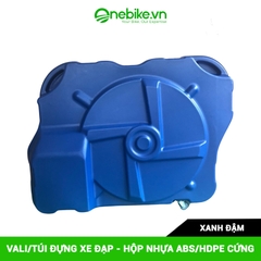 Vali/Túi đựng xe đạp - Hộp nhựa ABS/HDPE  cứng