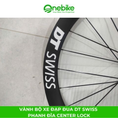 Vành bộ xe đạp đua DT SWISS phanh đĩa center lock