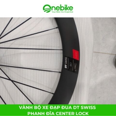 Vành bộ xe đạp đua DT SWISS phanh đĩa center lock