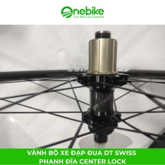 Vành bộ xe đạp đua DT SWISS phanh đĩa center lock